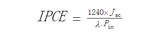 外量子效率是外電路中產(chǎn)生的電子數(shù)與總的入射光子數(shù)的比值