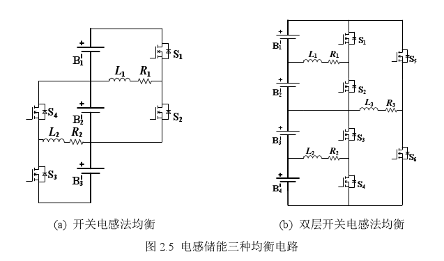 電感儲(chǔ)能三種均衡電路