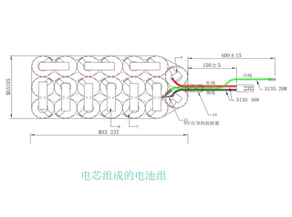 鎳氫電池電芯組