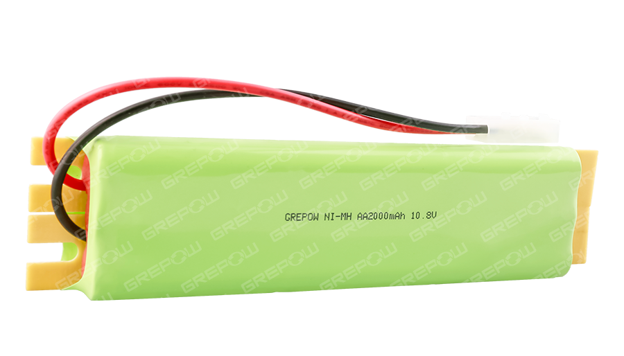 10.8V 2000mAh AA消防應(yīng)急吸頂燈高溫鎳氫電池